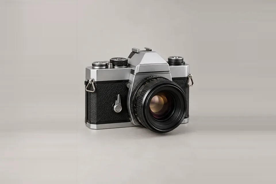 Vintage film camera